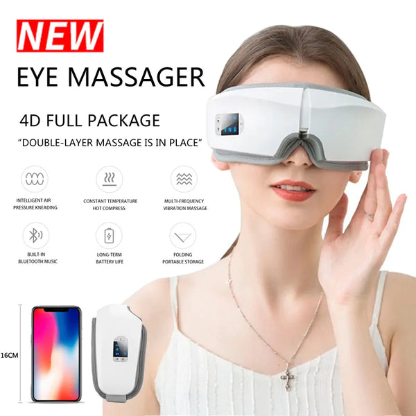 4D Smart Airbag Eye Massager - Shrewsburry