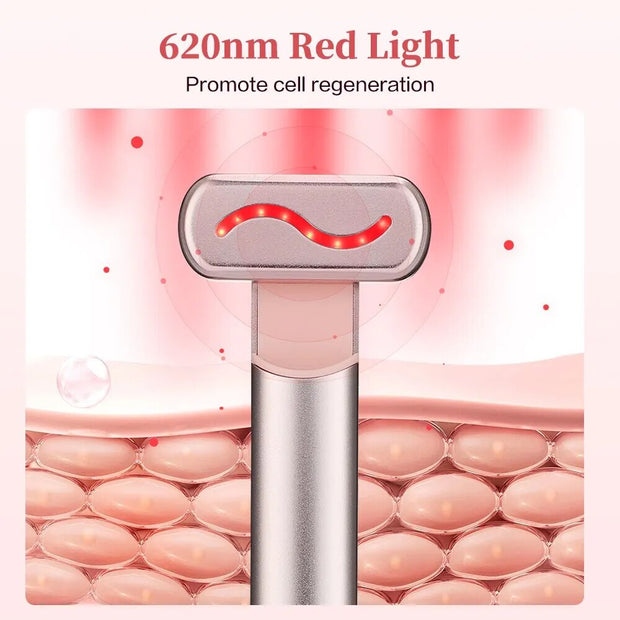 Microcurrent Temperature Red Light Eye Massage Stick - Shrewsburry