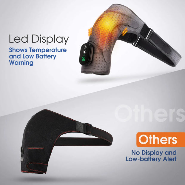 LED Display Heating Shoulder Massager - Shrewsburry